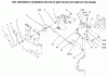 Toro 73423 (416-H) - 416-H Garden Tractor, 1996 (6900001-6999999) Ersatzteile PTO CLUTCH LINKAGE