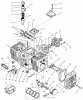 Toro 73423 (416-H) - 416-H Garden Tractor, 1997 (7900001-7999999) Ersatzteile ENGINE CYLINDER BLOCK