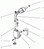 Toro 73423 (416-H) - 416-H Garden Tractor, 1997 (7900001-7999999) Ersatzteile FUEL FILTER & PUMP
