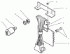 Toro 73423 (416-H) - 416-H Garden Tractor, 1997 (7900001-7999999) Ersatzteile PC BOARD & TEST SWITCH