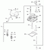 Toro 73428 (312-8) - 312-8 Garden Tractor, 1998 (8900001-8900499) Ersatzteile CYLINDER HEAD/VALVE & BREATHER