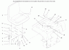 Toro 73428 (312-8) - 312-8 Garden Tractor, 1998 (8900001-8900499) Ersatzteile FENDER, SEAT & REFLECTORS
