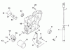 Toro 73428 (312-8) - 312-8 Garden Tractor, 1998 (8900001-8900499) Ersatzteile OIL PAN/LUBRICATION