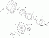 Toro 73429 (312-8) - 312-8 Garden Tractor, 1999 (9900001-9999999) Ersatzteile AIR INTAKE/FILTRATION (MODEL 73429 ONLY)