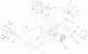 Toro 73429 (312-8) - 312-8 Garden Tractor, 1999 (9900001-9999999) Ersatzteile BRAKE SYSTEM ASSEMBLY