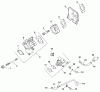 Toro 73429 (312-8) - 312-8 Garden Tractor, 1999 (9900001-9999999) Ersatzteile CARBURETOR & FUEL PUMP (MODEL 73429 ONLY)