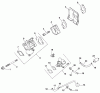 Toro 73429 (312-8) - 312-8 Garden Tractor, 1999 (9900001-9999999) Ersatzteile CARBURETOR & FUEL PUMP (MODEL 73449 ONLY)