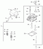 Toro 73429 (312-8) - 312-8 Garden Tractor, 1999 (9900001-9999999) Ersatzteile CYLINDER HEAD/VALVE & BREATHER (MODEL 73429 ONLY)
