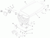 Toro 73429 (312-8) - 312-8 Garden Tractor, 1999 (9900001-9999999) Ersatzteile HOOD ASSEMBLY