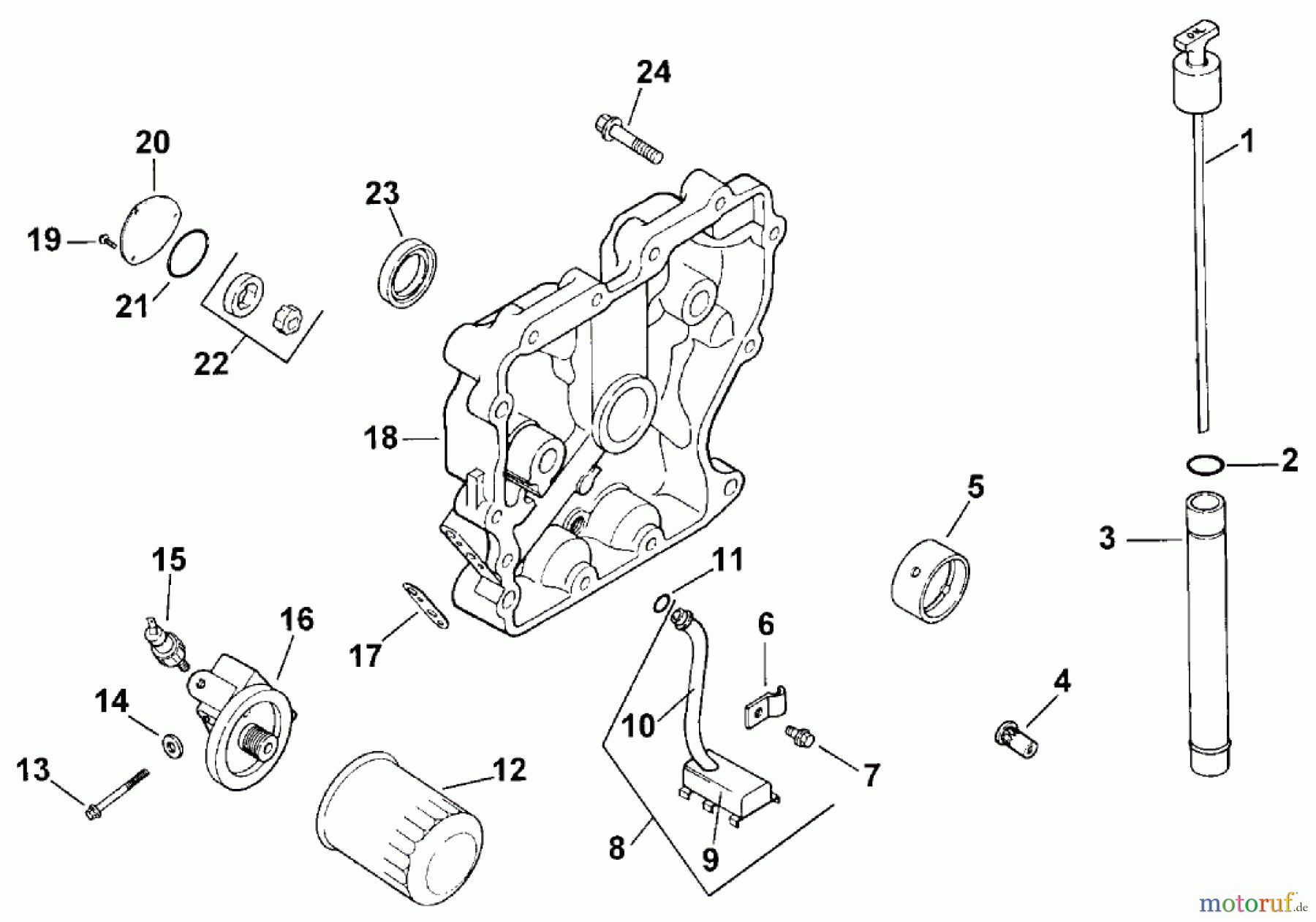 Toro Neu Mowers, Lawn & Garden Tractor Seite 1 73429 (312-8) - Toro 312-8 Garden Tractor, 1999 (9900001-9999999) OIL PAN/LUBRICATION (MODEL 73449 ONLY)
