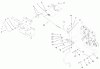 Toro 73429 (312-8) - 312-8 Garden Tractor, 1999 (9900001-9999999) Ersatzteile PTO CLUTCH SYSTEM & BELT GUIDE ASSEMBLY