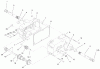 Toro 73429 (312-8) - 312-8 Garden Tractor, 1999 (9900001-9999999) Ersatzteile TRANSMISSION 8-SPEED 8 PINION (MODEL 73449 ONLY) #1