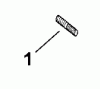Toro 73449 (314-8) - 314-8 Garden Tractor, 2000 (200000001-200999999) Ersatzteile EXHAUST (MODEL 73429 ONLY)
