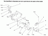 Toro 73441 (416-8) - 416-8 Garden Tractor, 1996 (69000001-69999999) Ersatzteile FRONT PLATE, RELAYS