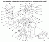 Toro 73441 (416-8) - 416-8 Garden Tractor, 1996 (69000001-69999999) Ersatzteile HOODSTAND, CONSOLE