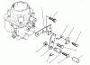 Toro 73441 (416-8) - 416-8 Garden Tractor, 1997 (7900001-7999999) Ersatzteile CHOKE CONTROL