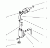 Toro 73441 (416-8) - 416-8 Garden Tractor, 1997 (7900001-7999999) Ersatzteile FUEL FILTER & PUMP