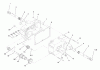Toro 73441 (416-8) - 416-8 Garden Tractor, 1997 (7900001-7999999) Ersatzteile TRANSMISSION 8-SPEED 8 PINION #1