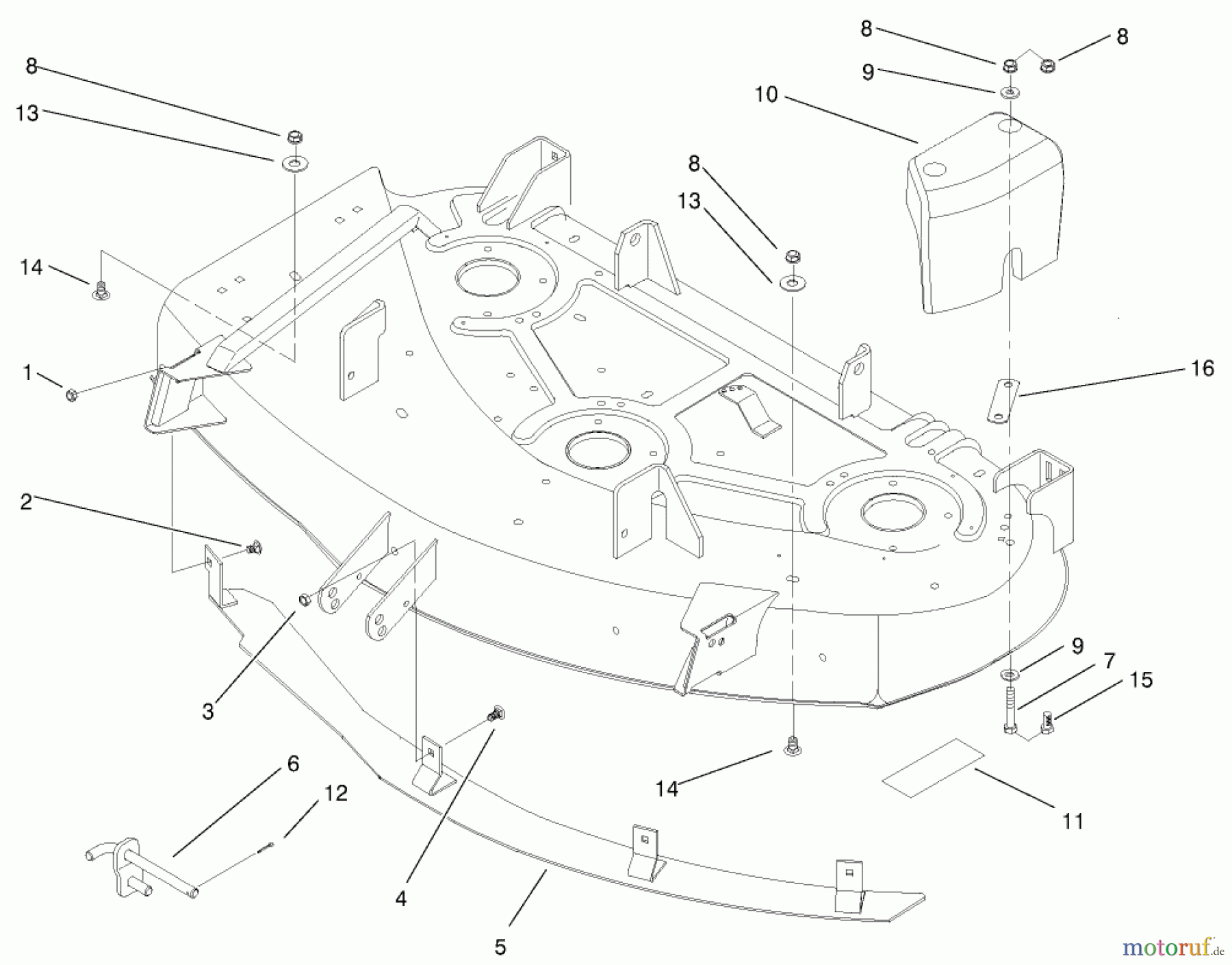  Toro Neu Accessories, Mower 79305 - Toro 44