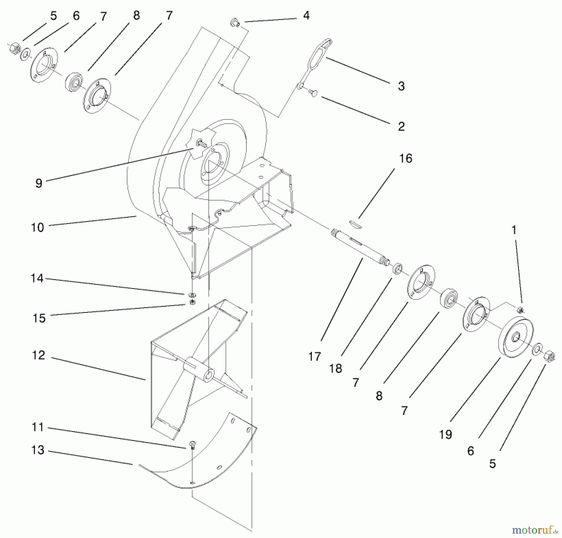 Toro Neu Accessories, Mower 79305 - Toro 44