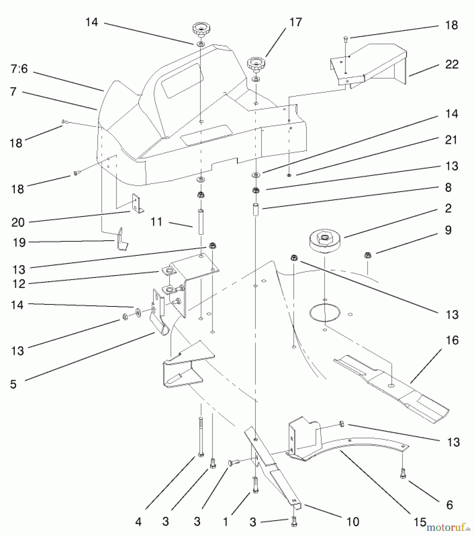 Toro Neu Accessories, Mower 79305 - Toro 44