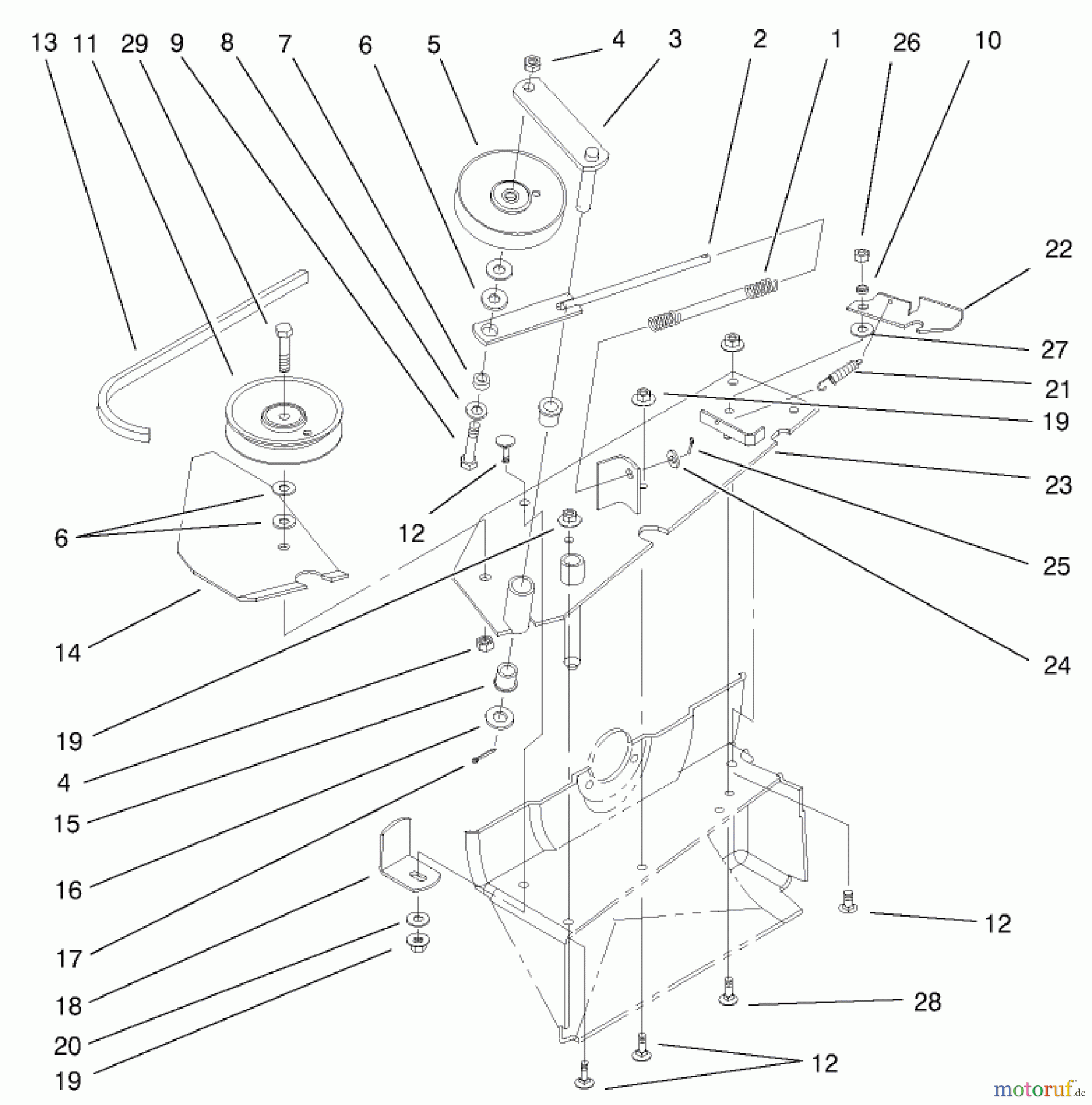 Toro Neu Accessories, Mower 79305 - Toro 44