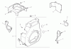 Toro 73450 (315-8) - 315-8 Garden Tractor, 2003 (230000001-230999999) Ersatzteile BLOWER HOUSING ASSEMBLY KOHLER CH15S-44533