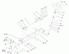 Toro 73450 (315-8) - 315-8 Garden Tractor, 2003 (230000001-230999999) Ersatzteile FRAME, AXLE, AND STEERING ASSEMBLY