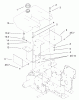 Toro 73450 (315-8) - 315-8 Garden Tractor, 2003 (230000001-230999999) Ersatzteile FUEL TANK ASSEMBLY