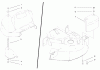 Toro 79310 - 48" Vacuum Bagger, 5xi Garden Tractors, 1998 (8900001-8999999) Ersatzteile BELT COVER AND WEIGHT ASSEMBLY