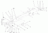 Toro 73450 (315-8) - 315-8 Garden Tractor, 2003 (230000001-230999999) Ersatzteile HITCH ASSEMBLY