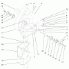 Toro 79310 - 48" Vacuum Bagger, 5xi Garden Tractors, 1998 (8900001-8999999) Ersatzteile BLOWER HOUSING ASSEMBLY
