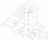 Toro 73450 (315-8) - 315-8 Garden Tractor, 2003 (230000001-230999999) Ersatzteile TRANSAXLE ASSEMBLY