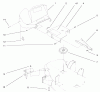 Toro 79310 - 48" Vacuum Bagger, 5xi Garden Tractors, 1998 (8900001-8999999) Ersatzteile DECK COMPONENTS ASSEMBLY