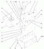 Toro 79310 - 48" Vacuum Bagger, 5xi Garden Tractors, 1998 (8900001-8999999) Ersatzteile DRIVE COMPONENTS ASSEMBLY