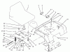 Toro 73450 - GT Classic Garden Tractor, 2005 (250000001-250999999) Ersatzteile FENDER, SEAT AND TAIL LIGHT / REFLECTOR ASSEMBLY