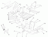Toro 73450 - GT Classic Garden Tractor, 2005 (250000001-250999999) Ersatzteile HOODSTAND AND CONSOLE ASSEMBLY