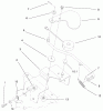 Toro 73541 (520xi) - 520xi Garden Tractor, 1998 (8900001-8999999) Ersatzteile CRUISE CONTROL ASSEMBLY