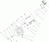 Toro 73541 (520xi) - 520xi Garden Tractor, 1998 (8900001-8999999) Ersatzteile DASH ASSEMBLY