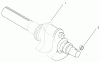 Toro 73541 (520xi) - 520xi Garden Tractor, 1998 (8900001-8999999) Ersatzteile GROUP 1-CRANKSHAFT (MODEL 73470 ONLY)