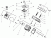Toro 73541 (520xi) - 520xi Garden Tractor, 1998 (8900001-8999999) Ersatzteile GROUP 4-HEAD/VALVE/BREATHER (MODELS 73540 & 73541)