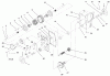 Toro 73541 (520xi) - 520xi Garden Tractor, 1998 (8900001-8999999) Ersatzteile HYDRO TRANS AXLE ASSEMBLY #1