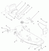 Toro 79310 - 48" Vacuum Bagger, 5xi Garden Tractors, 2001 (210000001-210999999) Ersatzteile DECK ASSEMBLY