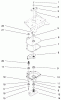 Toro 73541 (520xi) - 520xi Garden Tractor, 1998 (8900001-8999999) Ersatzteile MANUAL STEERING LOWER ASSEMBLY