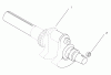 Toro 73570 (520xi) - 520xi Garden Tractor, 2000 (200000001-200999999) Ersatzteile GROUP 1-CRANKSHAFT (MODEL 73471 ONLY)