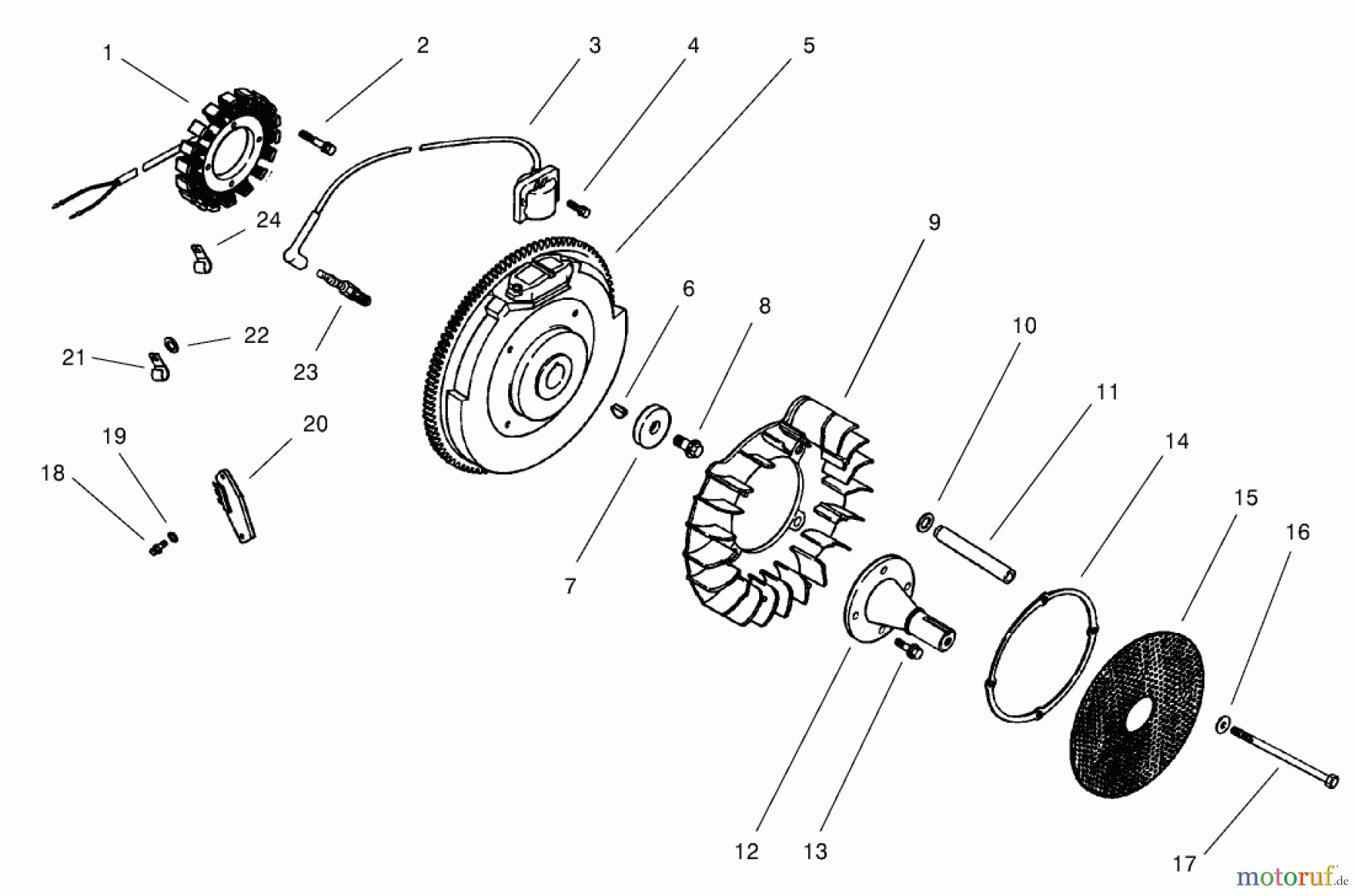 Toro Neu Mowers, Lawn & Garden Tractor Seite 1 73570 (520xi) - Toro 520xi Garden Tractor, 2000 (200000001-200999999) GROUP 5-IGNITION/ELECTRICAL (MODELS 73542 & 73570)