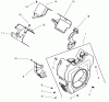 Toro 73570 (520xi) - 520xi Garden Tractor, 2000 (200000001-200999999) Ersatzteile GROUP 6-BLOWER HOUSING & BAFFLES (MODELS 73542 & 73570)