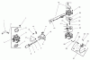 Toro 73570 (520xi) - 520xi Garden Tractor, 2000 (200000001-200999999) Ersatzteile GROUP 8-FUEL SYSTEM (MODELS 73542 & 73570)
