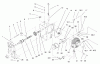 Toro 73570 (520xi) - 520xi Garden Tractor, 2000 (200000001-200999999) Ersatzteile HYDRO TRANSAXLE ASSEMBLY #2