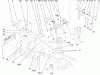 Toro 73570 (520xi) - 520xi Garden Tractor, 2000 (200000001-200999999) Ersatzteile STEERING TOWER & FUEL TANK SUPPORT ASSEMBLY